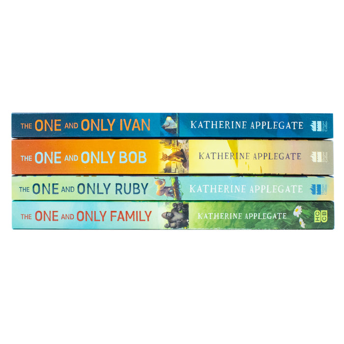 The One and Only Series 4 Books Collection Set By Katherine Applegate (One and Only Ivan)) - The Book Bundle
