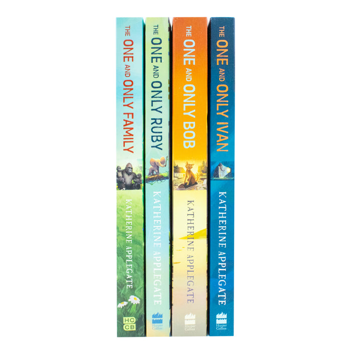 The One and Only Series 4 Books Collection Set By Katherine Applegate (One and Only Ivan)) - The Book Bundle