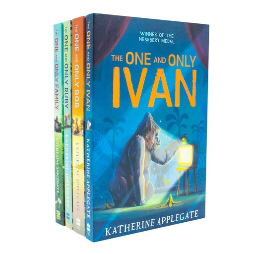 The One and Only Series 4 Books Collection Set By Katherine Applegate (One and Only Ivan)) - The Book Bundle