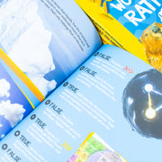 National Geographic Kids Animals 5-Book Family Game Collection set by Collins, featuring colorful wildlife illustrations and engaging covers.