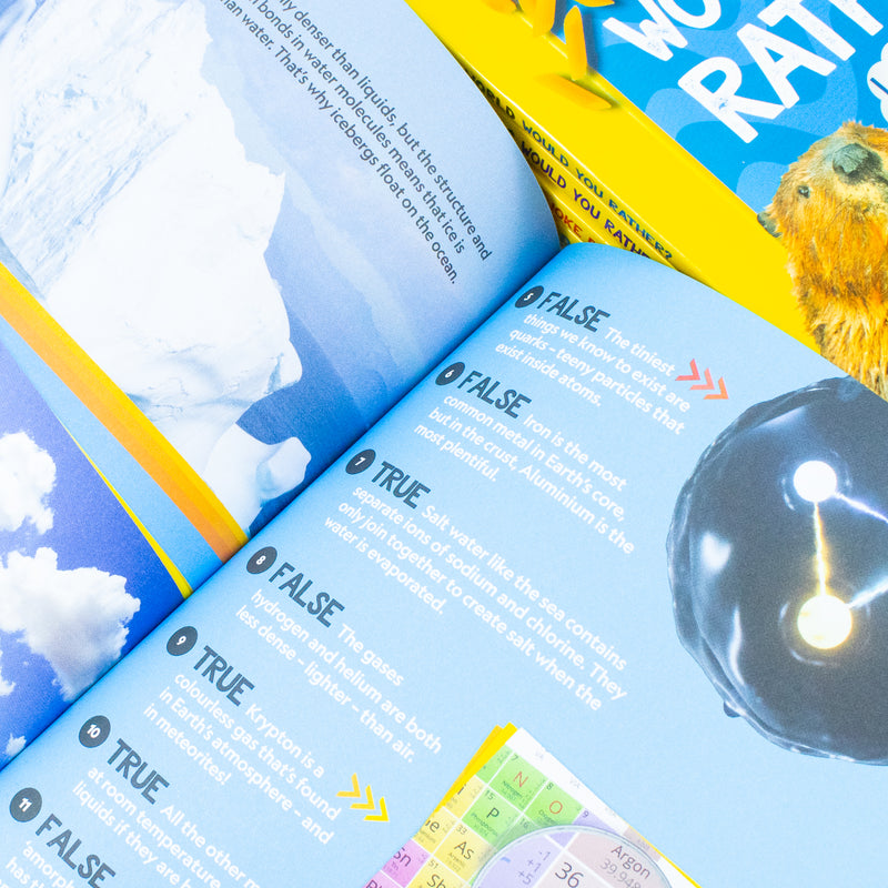 National Geographic Kids Animals 5-Book Family Game Collection set by Collins, featuring colorful wildlife illustrations and engaging covers.