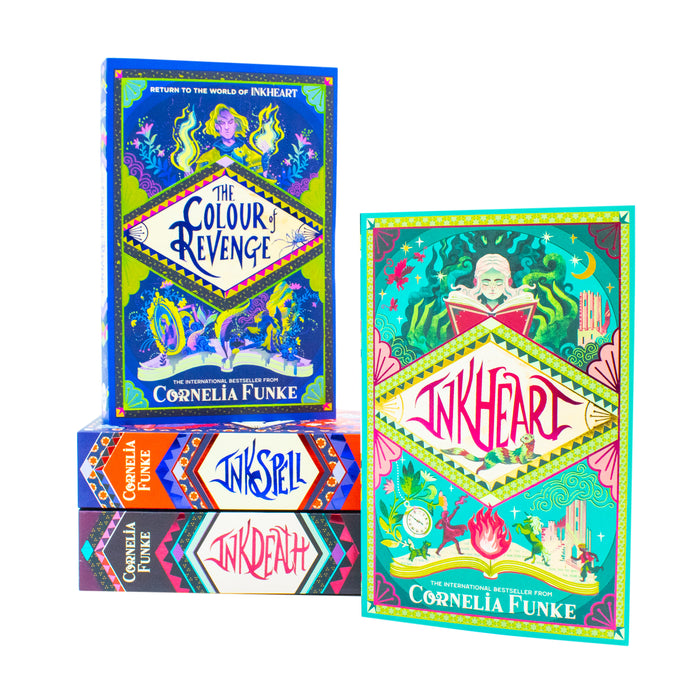Inkheart Trilogy 4 Book Set by Cornelia Funke (Captivating Magical Fantasy Adventure for Young Readers Ages 12+) - The Book Bundle