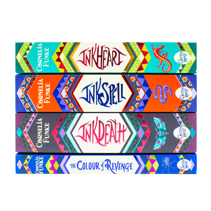 Inkheart Trilogy 4 Book Set by Cornelia Funke (Captivating Magical Fantasy Adventure for Young Readers Ages 12+) - The Book Bundle