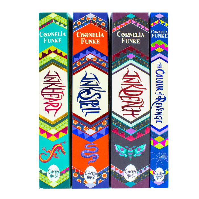 Inkheart Trilogy 4 Book Set by Cornelia Funke (Captivating Magical Fantasy Adventure for Young Readers Ages 12+) - The Book Bundle