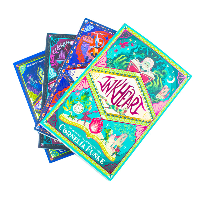 Inkheart Trilogy 4 Book Set by Cornelia Funke (Captivating Magical Fantasy Adventure for Young Readers Ages 12+) - The Book Bundle