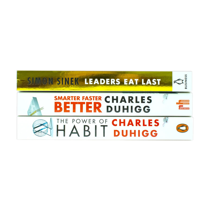 Smarter Faster Better & The Power Of Habit 3 Books Collection Set By Charles Duhigg - Non Fiction - Paperback