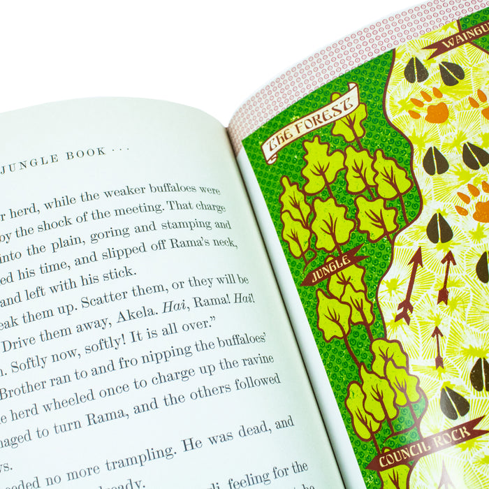 Jungle Book MinaLima (Illustrated with Interactive Elements) by Rudyard Kipling (HB) - The Book Bundle
