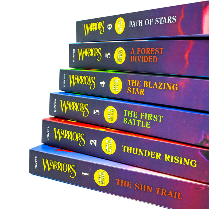 Warriors Cats Dawn of The Clans Prequel Book 1-6 Series 6 Books Collection Set By Erin Hunter - The Book Bundle