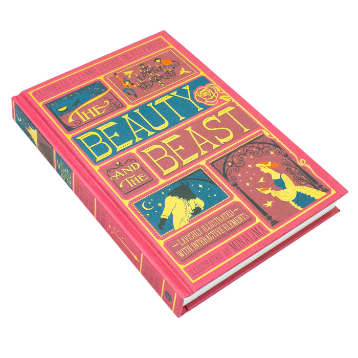Beauty and the Beast, The (MinaLima Edition): (Illustrated with Interactive Elements) - The Book Bundle