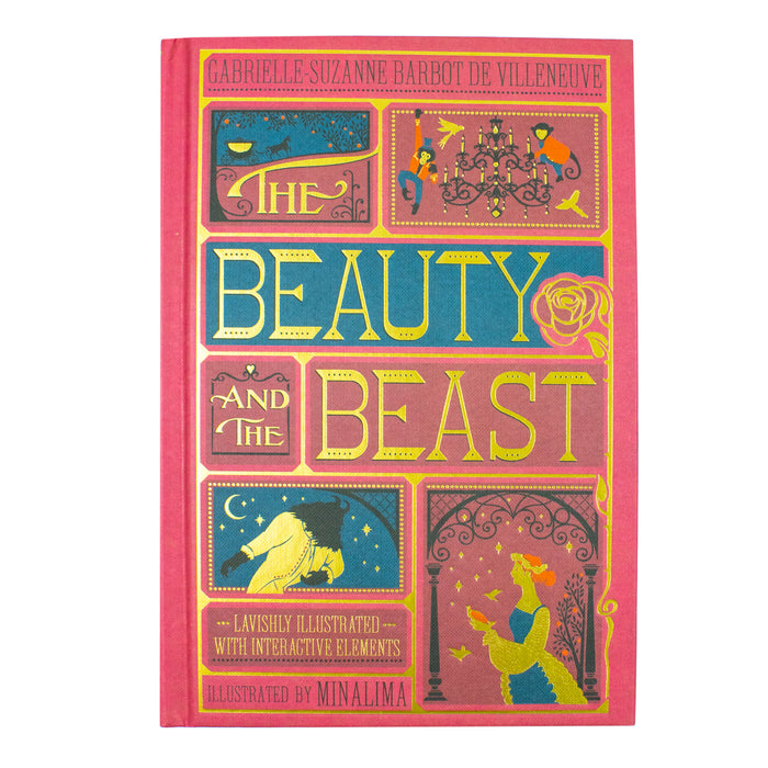 Beauty and the Beast, The (MinaLima Edition): (Illustrated with Interactive Elements) - The Book Bundle