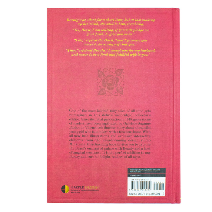 Beauty and the Beast, The (MinaLima Edition): (Illustrated with Interactive Elements) - The Book Bundle