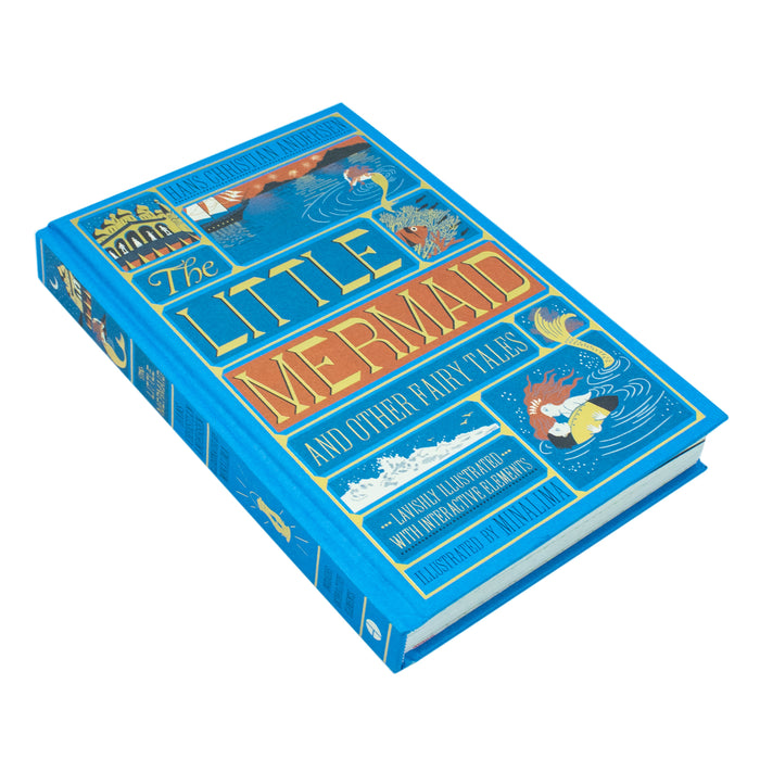 The Little Mermaid and Other Fairy Tales (MinaLima Edition): (Illustrated with Interactive Elements) - The Book Bundle