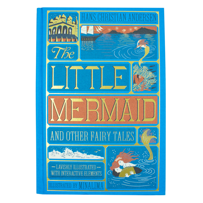 The Little Mermaid and Other Fairy Tales (MinaLima Edition): (Illustrated with Interactive Elements) - The Book Bundle