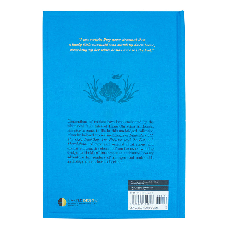 The Little Mermaid and Other Fairy Tales (MinaLima Edition): (Illustrated with Interactive Elements) - The Book Bundle