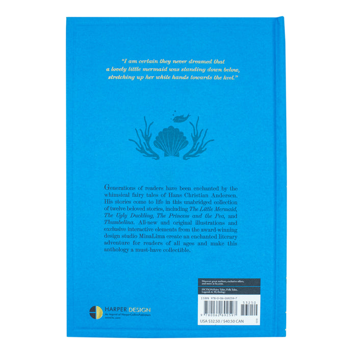 The Little Mermaid and Other Fairy Tales (MinaLima Edition): (Illustrated with Interactive Elements) - The Book Bundle