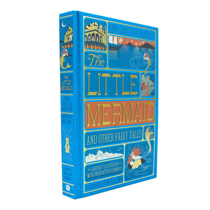 The Little Mermaid and Other Fairy Tales (MinaLima Edition): (Illustrated with Interactive Elements) - The Book Bundle