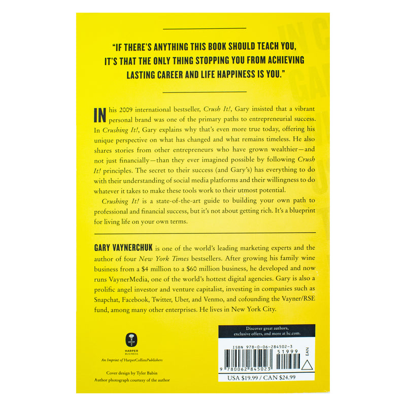 Crushing It!: How Great Entrepreneurs Build Their Business and Influence―and How You Can, Too - The Book Bundle