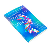 Book cover of "Divergent Mind" by Jenara Nerenberg, published by HarperOne, featuring a colorful abstract design.
