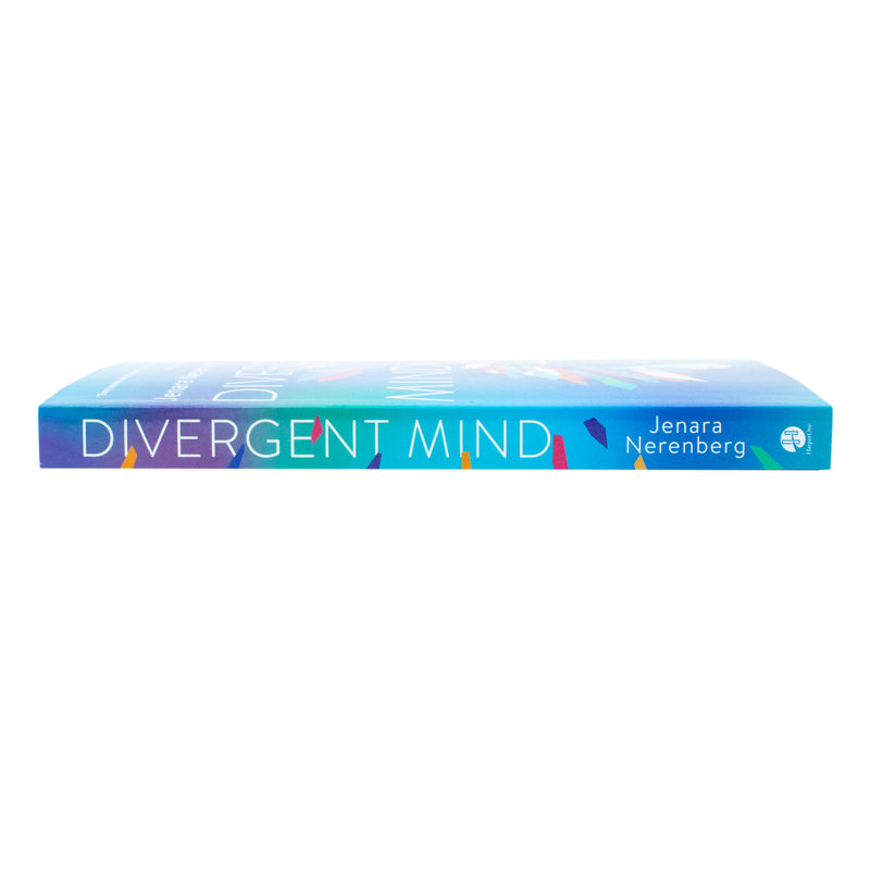 Book cover image of "Divergent Mind" by Jenara Nerenberg, published by HarperOne, featuring a colorful abstract design.