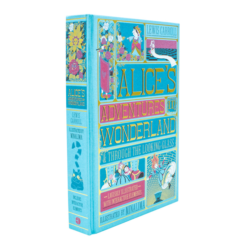 Alice's Adventures in Wonderland MinaLima Edition by Lewis Carroll Hardcover - The Book Bundle