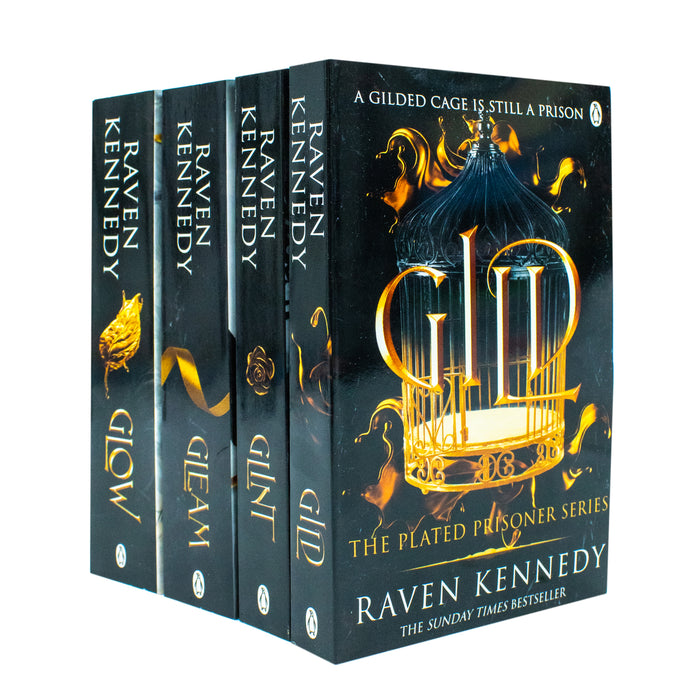 The Plated Prisoner Series 4 Books Collection Set (Gild, Glint, Gleam & Glow) - The Book Bundle