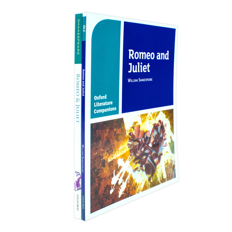 Oxford School William Shakespeare Romeo & Juliet and  Romeo & Juliet  Oxford Literature Companions 2 Books Collection Set - The Book Bundle