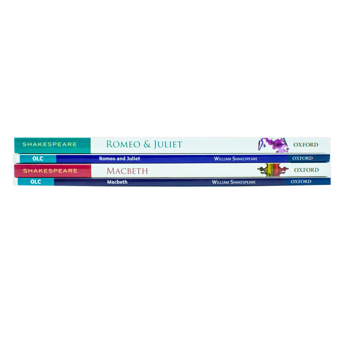 Oxford School William Shakespeare 4 Books Collection Set (Macbeth , Macbeth Oxford Literature Companions ) - The Book Bundle