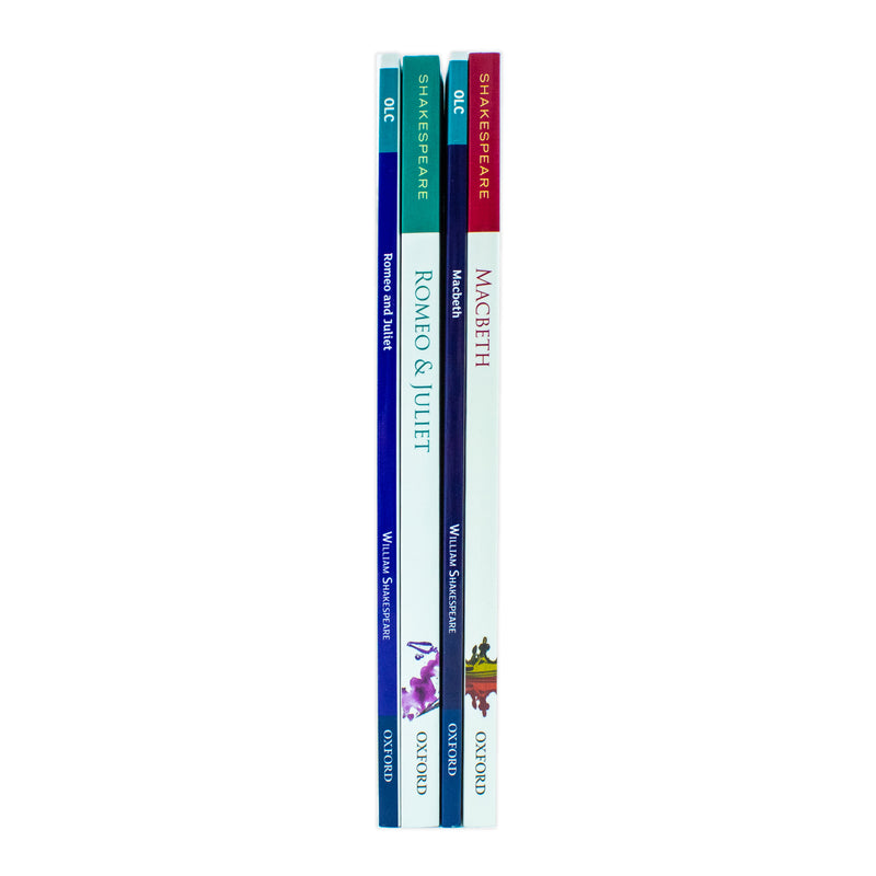 Oxford School William Shakespeare 4 Books Collection Set (Macbeth , Macbeth Oxford Literature Companions ) - The Book Bundle