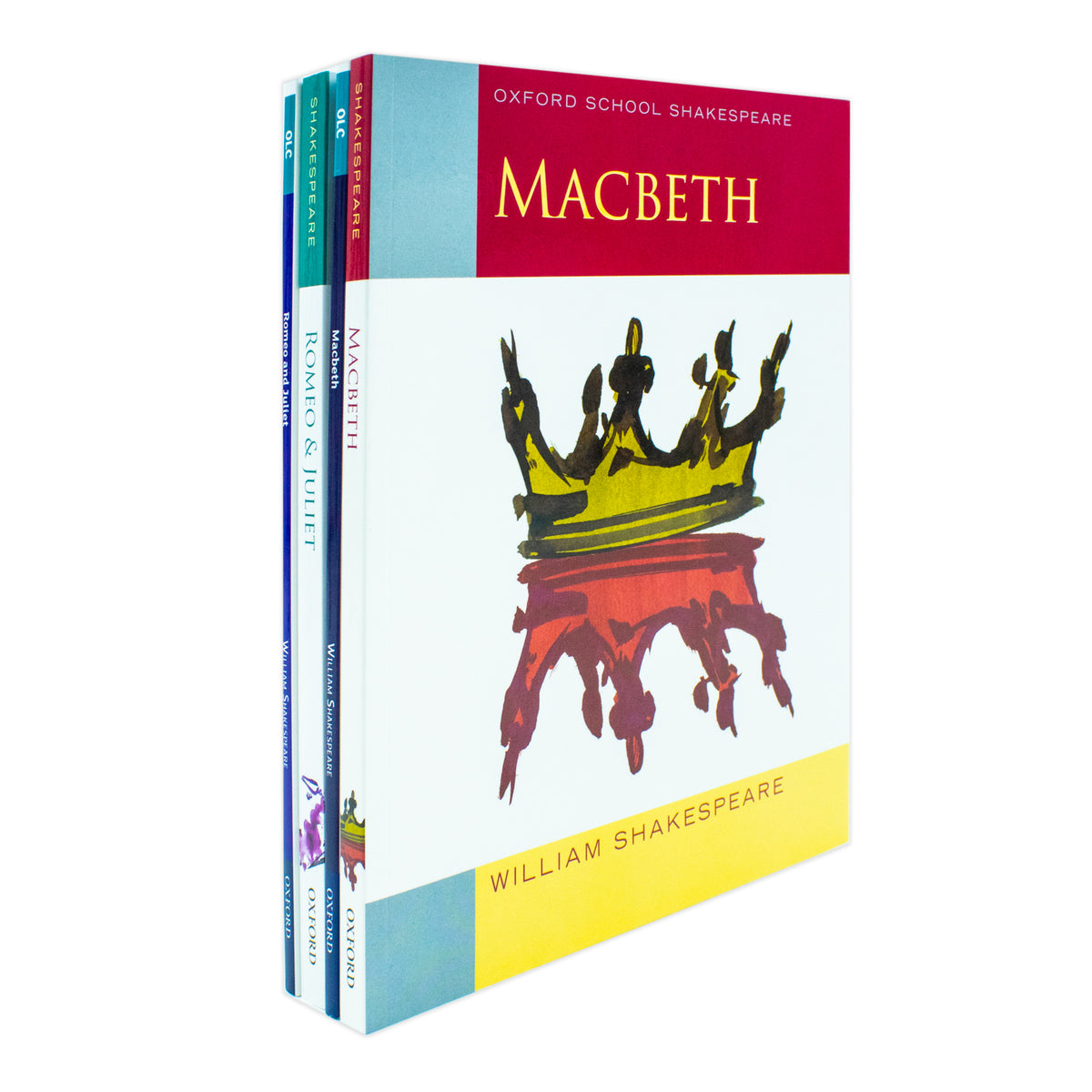 Oxford School William Shakespeare 4 Books Collection Set (Macbeth , Ma ...