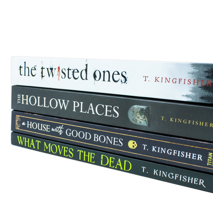 T Kingfisher Collection 4 Books Set (What Moves The Dead, A House with Good Bones, The Hollow Places and The Twisted Ones) - The Book Bundle