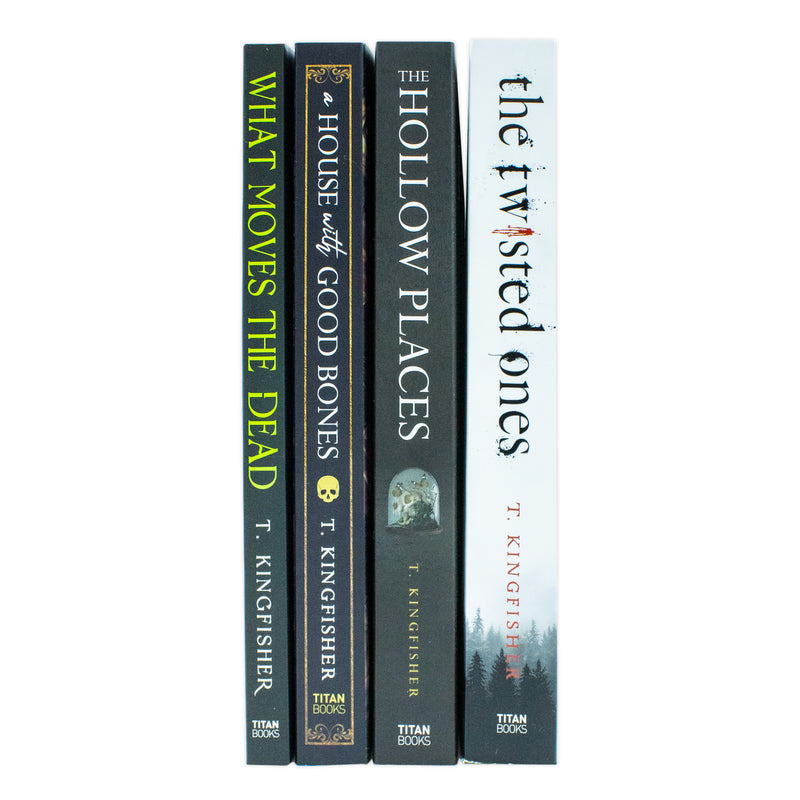 T Kingfisher Collection 4 Books Set (What Moves The Dead, A House with Good Bones, The Hollow Places and The Twisted Ones) - The Book Bundle