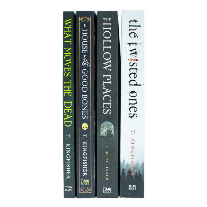 T Kingfisher Collection 4 Books Set (What Moves The Dead, A House with Good Bones, The Hollow Places and The Twisted Ones) - The Book Bundle