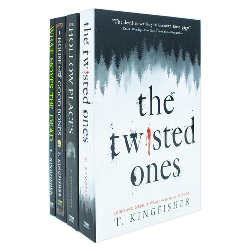 T Kingfisher Collection 4 Books Set (What Moves The Dead, A House with Good Bones, The Hollow Places and The Twisted Ones) - The Book Bundle