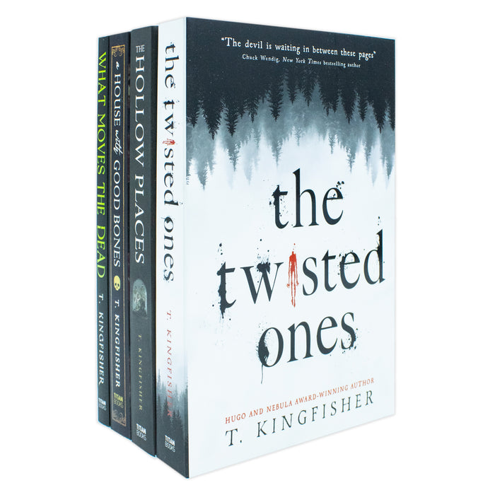 T Kingfisher Collection 4 Books Set (What Moves The Dead, A House with Good Bones, The Hollow Places and The Twisted Ones) - The Book Bundle