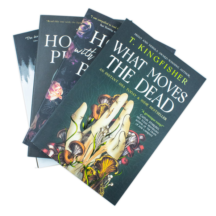 T Kingfisher Collection 4 Books Set (What Moves The Dead, A House with Good Bones, The Hollow Places and The Twisted Ones) - The Book Bundle