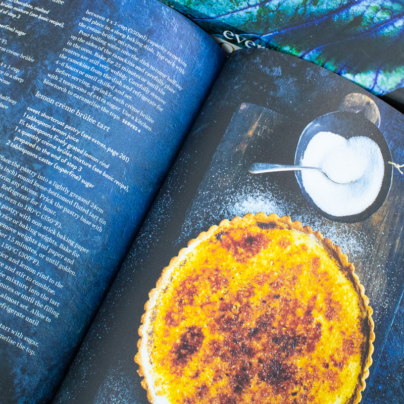Donna Hay collection of three cookbooks including One Pan Perfect, Basics to Brilliance, and Everyday Fresh, with colorful cover images.