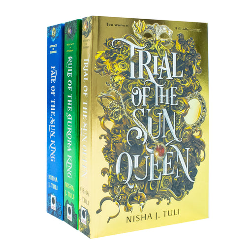 Artefacts of Ouranos Series 3 Books Collection Set By Nisha J. Tuli (Trial of the Sun Queen - The Book Bundle