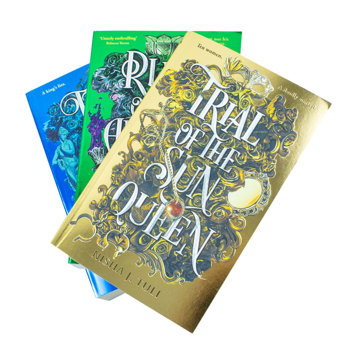 Artefacts of Ouranos Series 3 Books Collection Set By Nisha J. Tuli (Trial of the Sun Queen - The Book Bundle