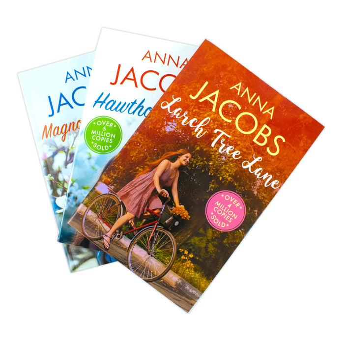 Anna Jacobs Collection 3 Books Set (Larch Tree Lane, Hawthorn Close & Mara's Choice) - The Book Bundle