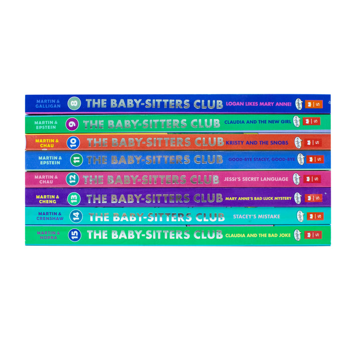 Babysitters Club Graphix #8-15 Books Collection Set: Full-Color Edition (Baby-Sitters Club Graphic Novel) - The Book Bundle