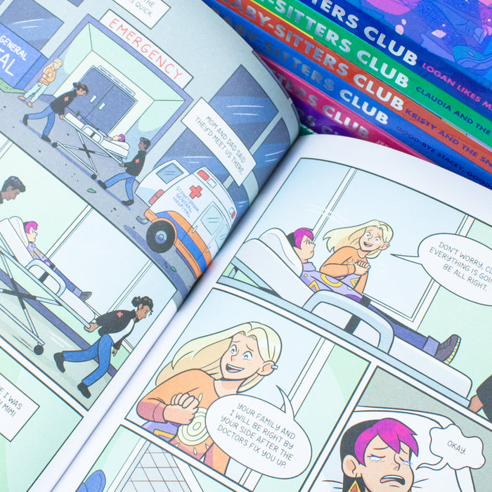 Babysitters Club Graphix #8-15 Books Collection Set: Full-Color Edition (Baby-Sitters Club Graphic Novel) - The Book Bundle