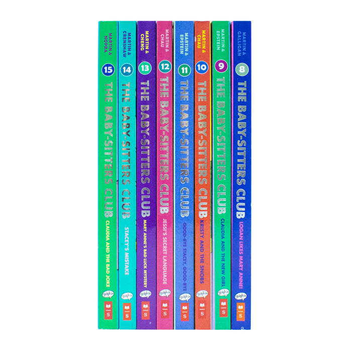 Babysitters Club Graphix #8-15 Books Collection Set: Full-Color Edition (Baby-Sitters Club Graphic Novel) - The Book Bundle