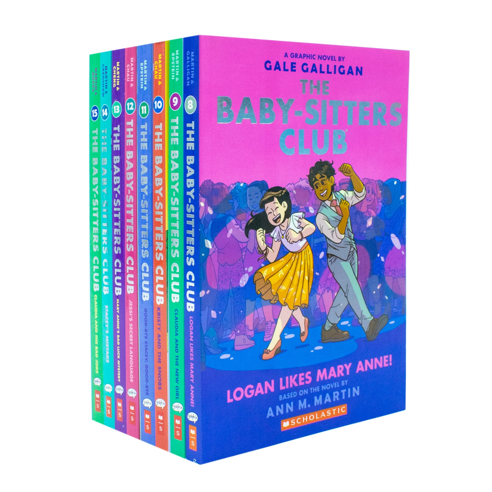 Babysitters Club Graphix #8-15 Books Collection Set: Full-Color