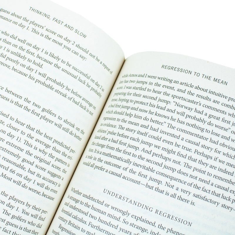 Thinking, Fast and Slow By Daniel Kahneman - The Book Bundle