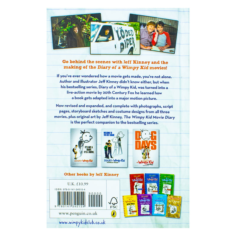 The Wimpy Kid Movie Diary: How Greg Heffley Went Hollywood (Diary of a Wimpy Kid) - The Book Bundle