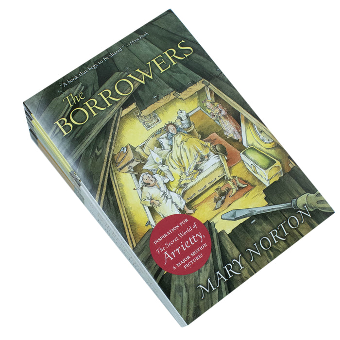 Mary Norton The Borrowers Collection 5 Books Set (The Borrowers, Afield, Afloat, Aloft, Avenged) - The Book Bundle