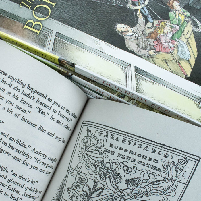 Mary Norton The Borrowers Collection 5 Books Set (The Borrowers, Afield, Afloat, Aloft, Avenged) - The Book Bundle