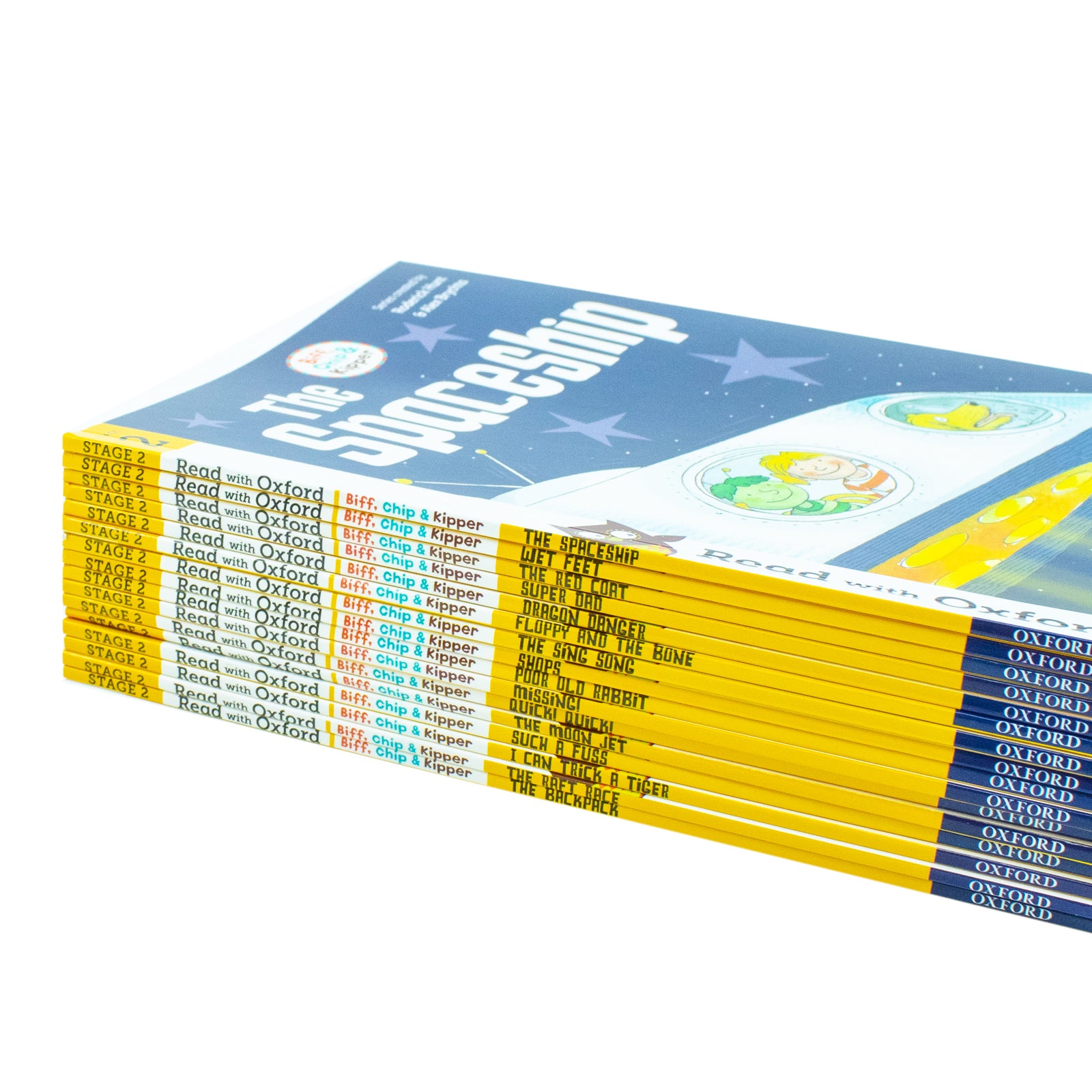 Biff, Chip And Kipper 16 Book Set Roderick Hunt Paperback — The