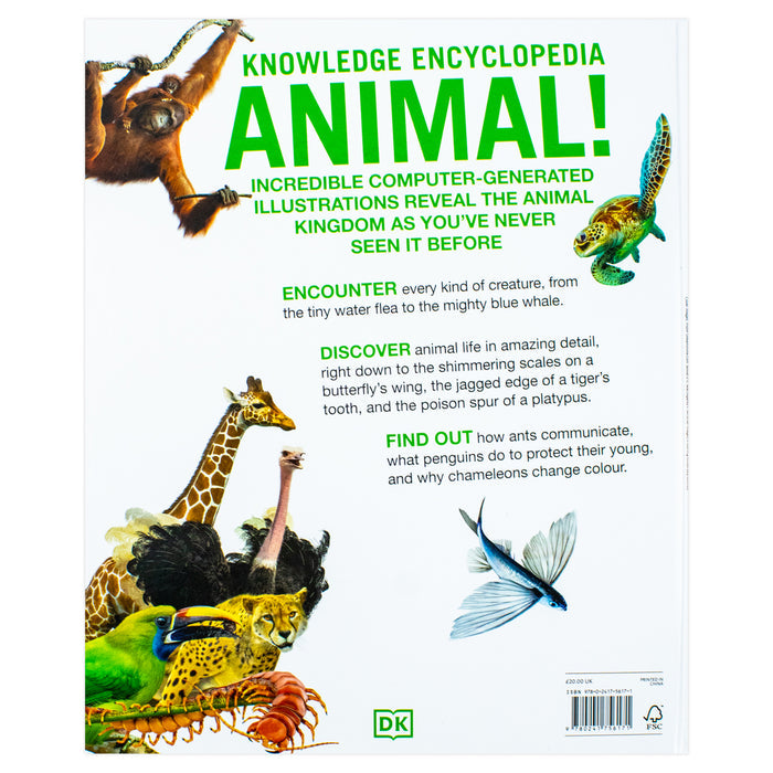 Knowledge Encyclopedia Animal!: The Animal Kingdom as you've Never Seen it Before Hardcover - The Book Bundle