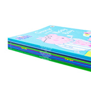Peppa Pig Yellow Bag 10 Books Collection Set including CD (The Train Ride, Pedro’s Pirate Treasure) - The Book Bundle